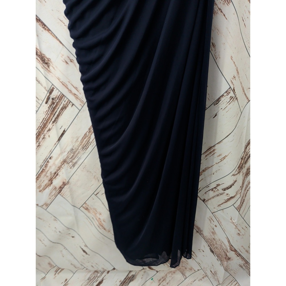 Ladivine CD387 - Versatile Neckline Ruched Evening Gown - Picture 6 of 13